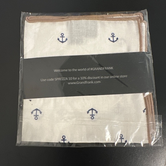 Grand Frank Stockholm Pocket square - Picture 2 of 2